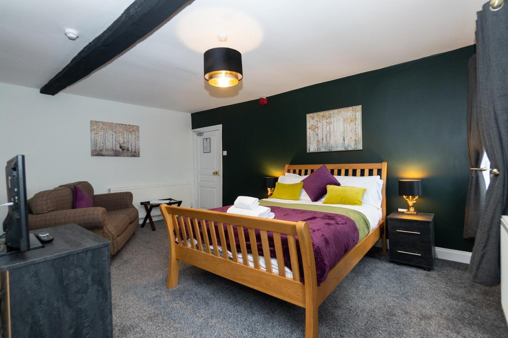The Ancient Unicorn Hotell Barnard Castle Rom bilde